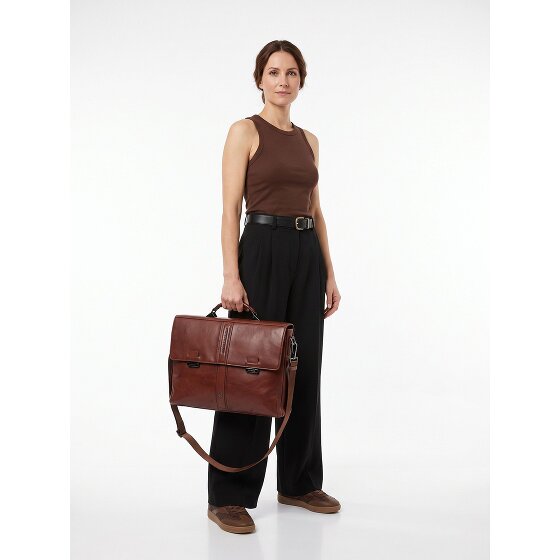 Piquadro Victor Briefcase RFID protection Genuine Leather 42 cm Laptop compartment