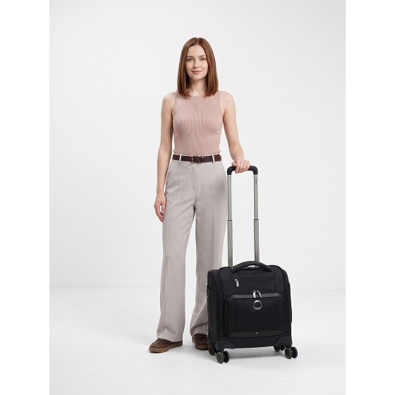 Delsey Paris DLC Pro 4 wheels Pilot trolley 37 cm Laptop compartment