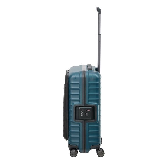 Titan Litron Frame 4 wheels Cabin trolley 55 cm Laptop compartment