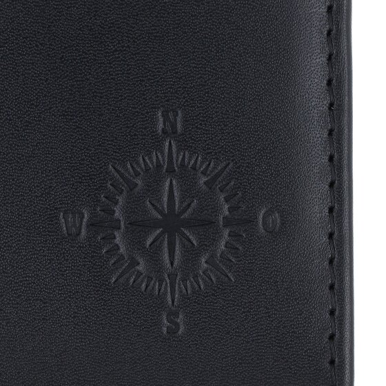 oxmox Leather Wallet RFID protection Genuine Leather 11 cm