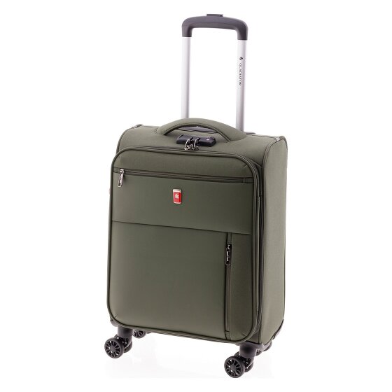 Gladiator 3700 4 wheels Cabin suitcase 55 cm Expandable