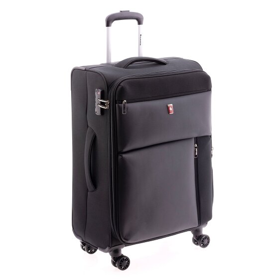 Gladiator 3700 4 wheels Trolley 66 cm with expansion pleat