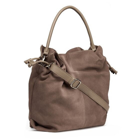 Hey Marly Cool Companion Suede Bucket bag Genuine Leather 38 cm