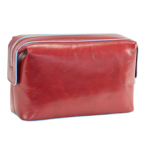 Piquadro Blue Square Toilet bag Leather 23 cm