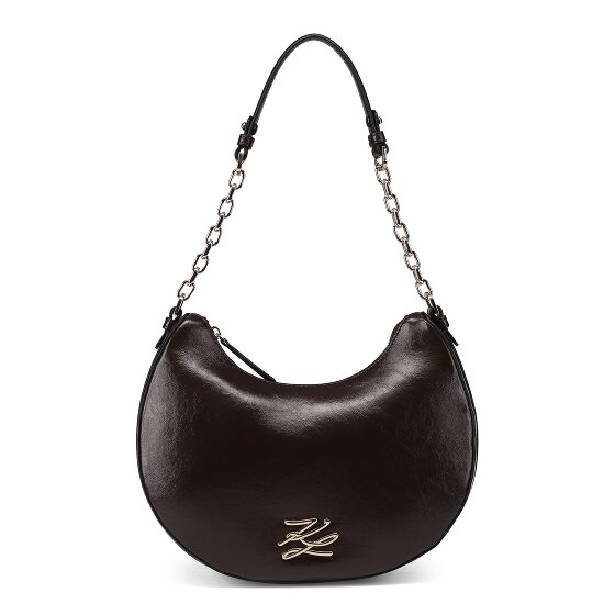 Karl Lagerfeld Autograph Shoulder Bag Leather 28.5 cm