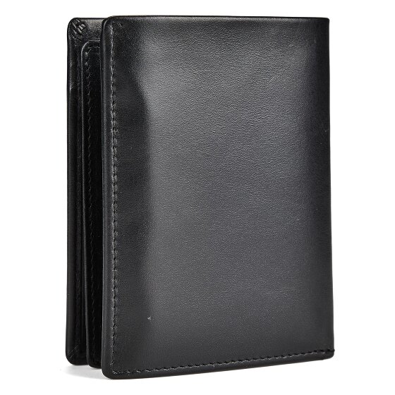 Esquire Silk Wallet RFID protection Genuine Leather 9 cm