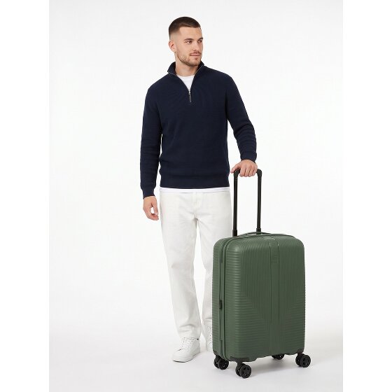 Travelite Air Stripe 4 wheels Cabin suitcase S 55 cm Expandable