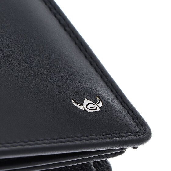 Golden Head Polo Wallet RFID protection Genuine Leather 12.5 cm