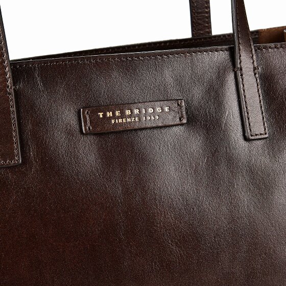 The Bridge Mirra Shoulder Bag Genuine Leather 32 cm Laptop compartment