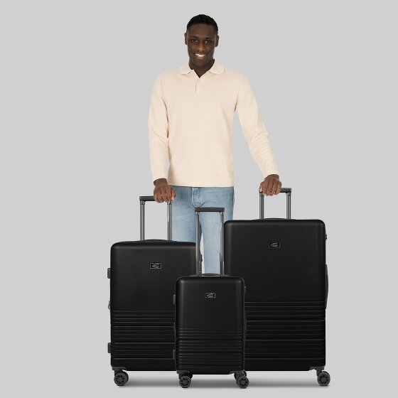 camel active Hanoi 4 wheels Suitcase set 3-piece with expansion pleat