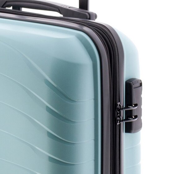 Gladiator 3400 4 wheels Cabin trolley 55 cm with expansion pleat