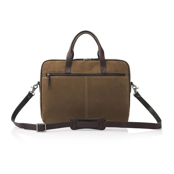 Castelijn & Beerens Nubuck Briefcase Leather 41 cm Laptop compartment