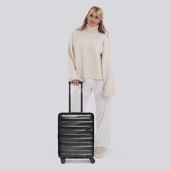 Bergpfeil Travel 4-wheeled cabin trolley S 55 cm with expansion pleat