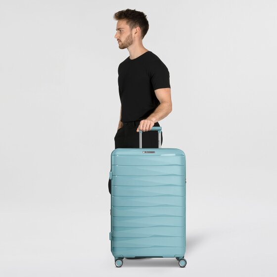 Franky London 4 wheels Trolley L 74 cm with expansion pleat