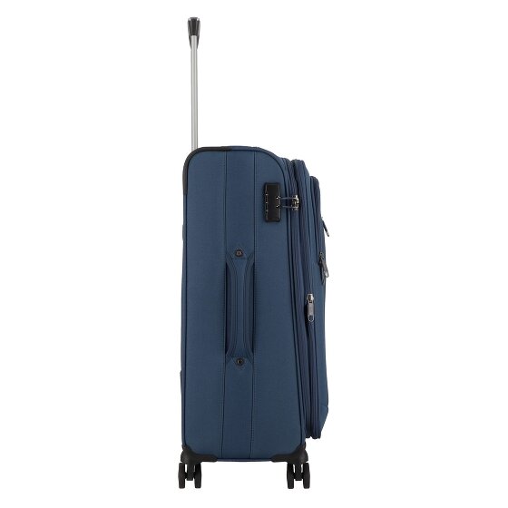 d&n Travel Line 6804 4 Roll Suitcase Set 3pcs.