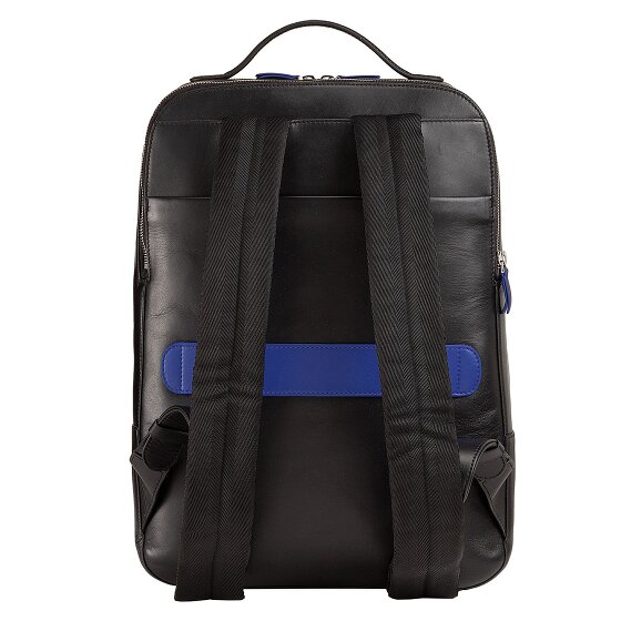 DuDu Backpack leather 40.5 cm laptop compartment