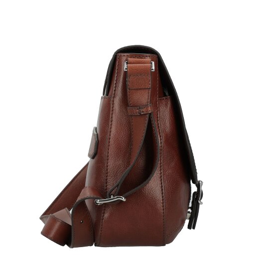 The Bridge Cesare Briefcases Messenger Leather 38 cm Laptop compartment