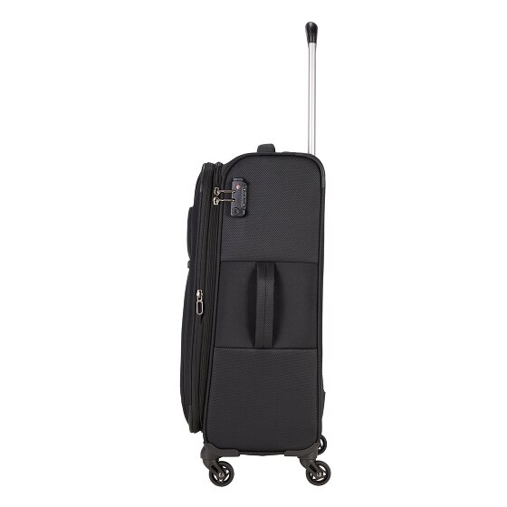 Paklite Valencia 4 wheels Trolley 68 cm with expansion pleat