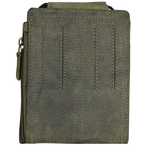 Greenburry Vintage neck pouch leather 11 cm