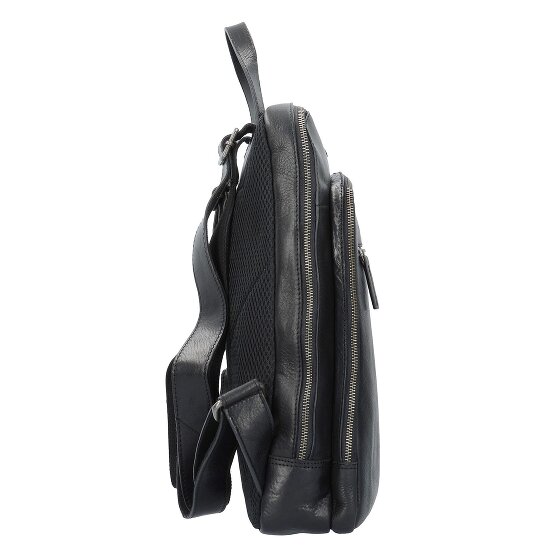 Leonhard Heyden Roma backpack leather 40 cm laptop compartment