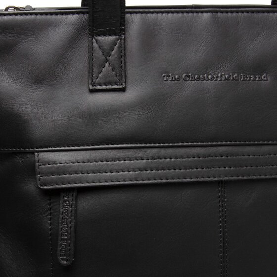 The Chesterfield Brand Nunavik Shoulder Bag Leather 33 cm Laptop compartment