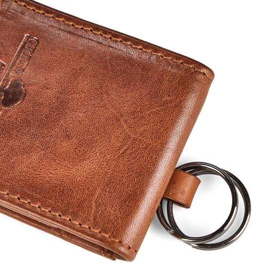 Greenburry Newport Wallet RFID protection Genuine Leather 8.5 cm