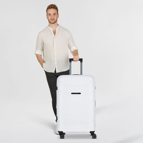 Polestream Strz by Asteroid 4 wheels Trolley L 74 cm with expansion pleat