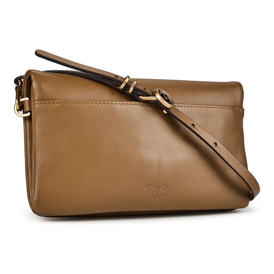 PINKO Love Soft Clutch bag Genuine Leather 19.5 cm