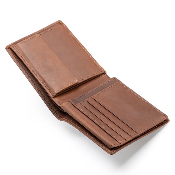 Farmhood Nashville Wallet RFID protection Genuine Leather 13 cm