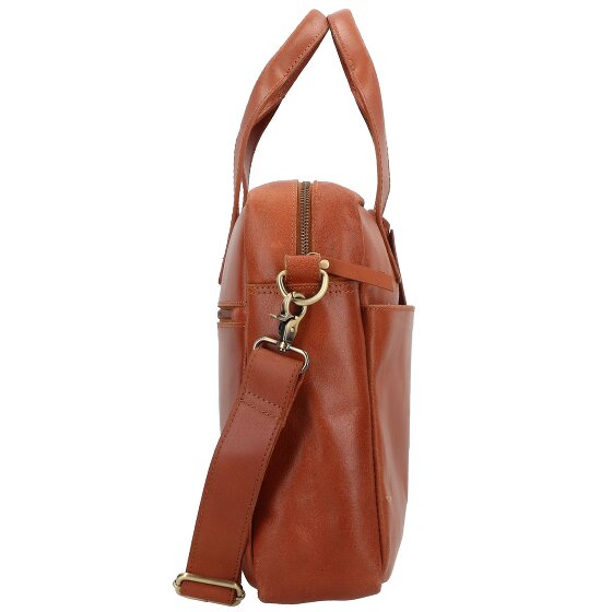 Burkely Vintage River briefcase leather 41 cm laptop compartment