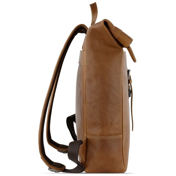 Klondike 1896 Gold Donald backpack leather 43 cm laptop compartment