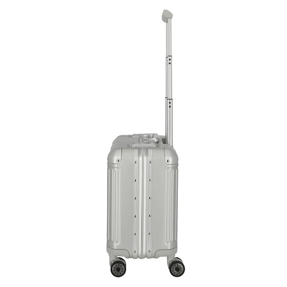 Travelite Next 4-Wheel Aluminum Wheeled Briefcase, 43 cm