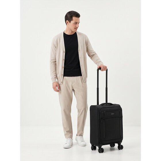 d&n Travel Line 9804 4 wheels Cabin suitcase S 55 cm