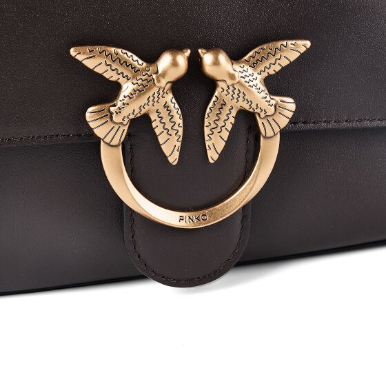 PINKO Love One Shoulder bag Genuine Leather 21 cm