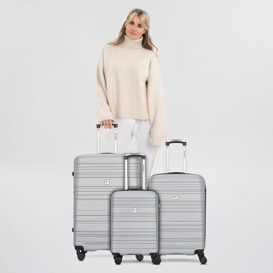 Check.In Paradise 4 wheels Suitcase set 3-piece