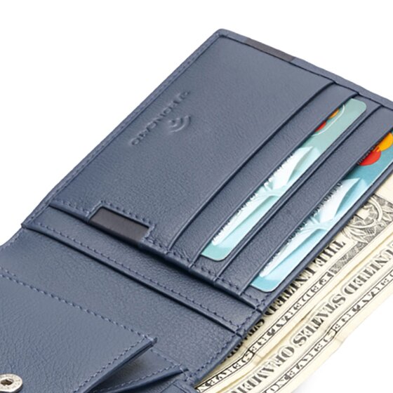 Roncato Monaco Wallet RFID protection Genuine Leather 9.5 cm