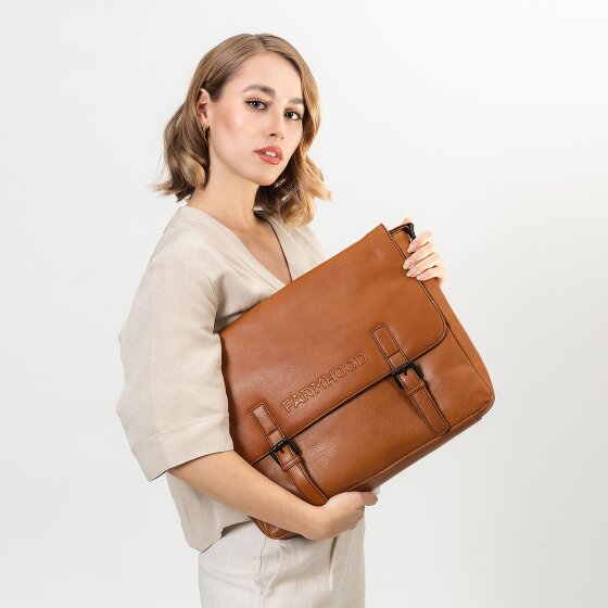 Farmhood Memphis Briefcases Messenger Leather 38 cm Laptop compartment
