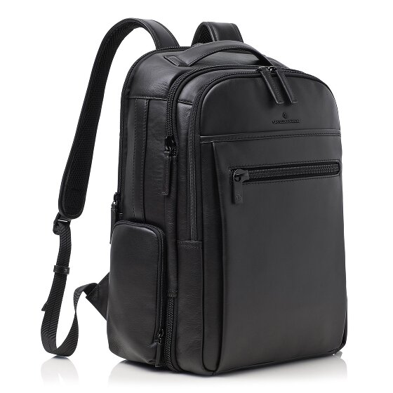Castelijn & Beerens Nappa X travel backpack RFID leather 43 cm laptop compartment