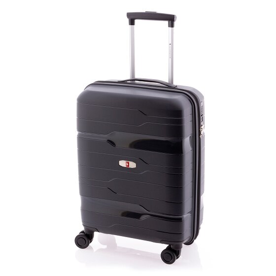 Gladiator 3800 4 wheels Cabin trolley 55 cm with expansion pleat