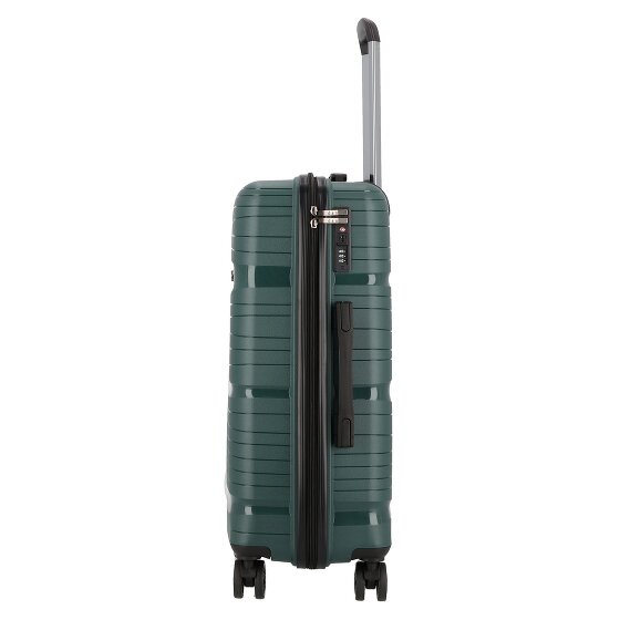d&n Travel Line 4300 4 wheels Suitcase set 3-piece