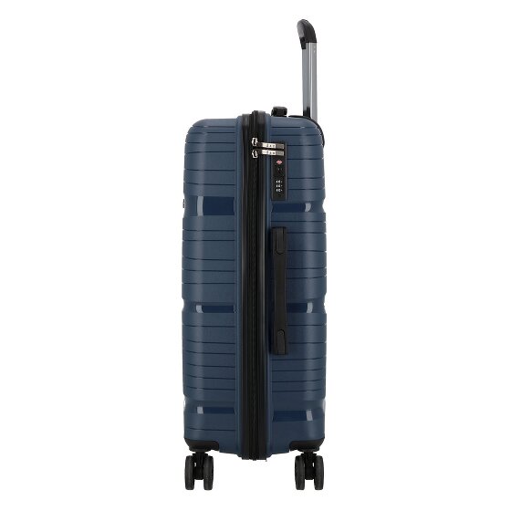d&n Travel Line 4300 4 wheels Suitcase set 3-piece