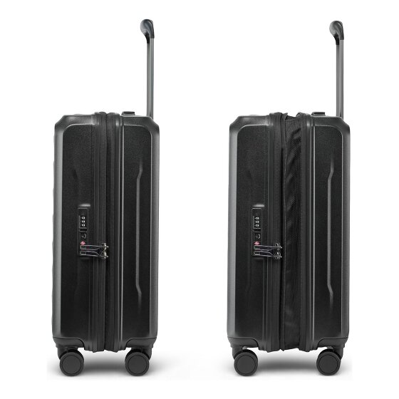 Stratic Phoenix 4 wheels Cabin trolley 55 cm with expansion pleat