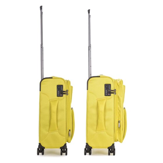 Stratic Bendigo Light Style 4 wheels Cabin trolley S 54 cm with expansion pleat