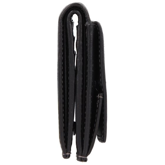 Greenland Nature Black Nappa wallet RFID leather 9.5 cm