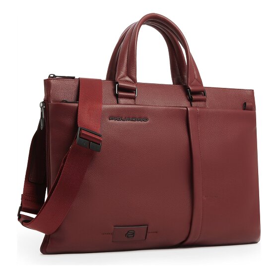 Piquadro Russel Briefcase RFID protection Genuine Leather 42 cm Laptop compartment