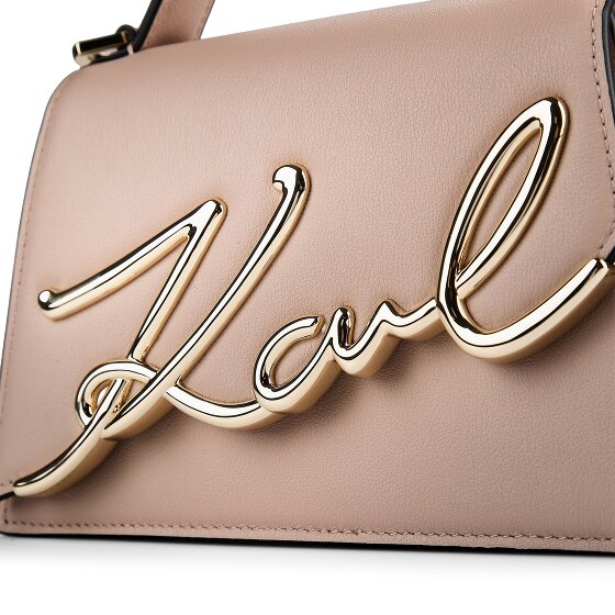 Karl Lagerfeld Signature 2.0 Handbag Genuine Leather 21.5 cm