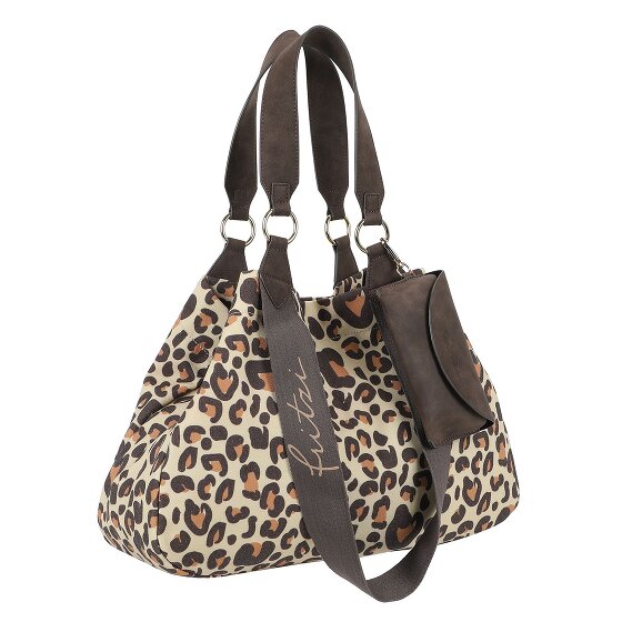 Fritzi aus Preußen Izzy Medium Limited Leo Camel Shoulder Bag 42 cm