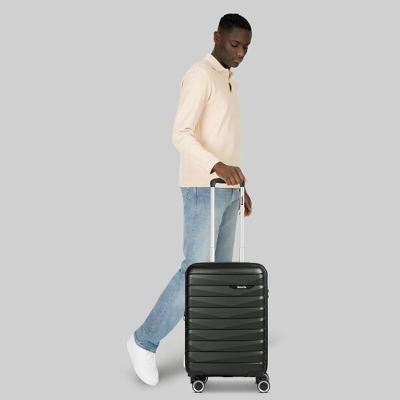Bench Paris 4 wheels Cabin trolley S 55 cm with expansion pleat