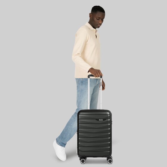 Bench Paris 4 wheels Cabin trolley S 56 cm with expansion pleat