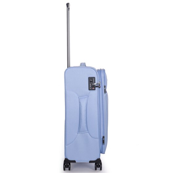 Stratic Stratic Light + 4 wheels Trolley 68 cm with expansion pleat